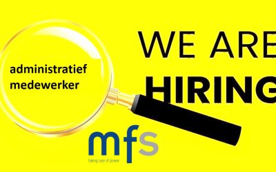 Vacature administratief medewerker bij MFS